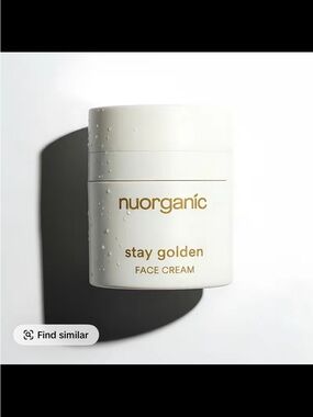 nuorganic Stay Golden 24K Gold Cream – Hydrating Radiance cream